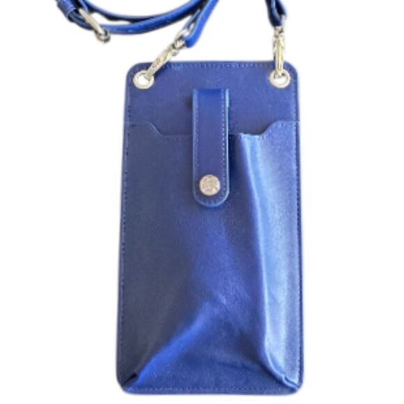 Cobalt Blue Madden Girl Cell Phone Crossbody Purse - Picture 3 of 3